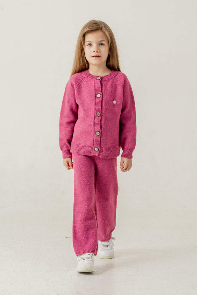 Lässiges Mädchen Strickset