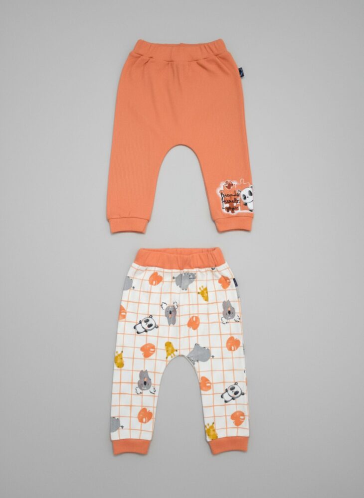 2er-Set Babyhosen mit Tiermotiven
