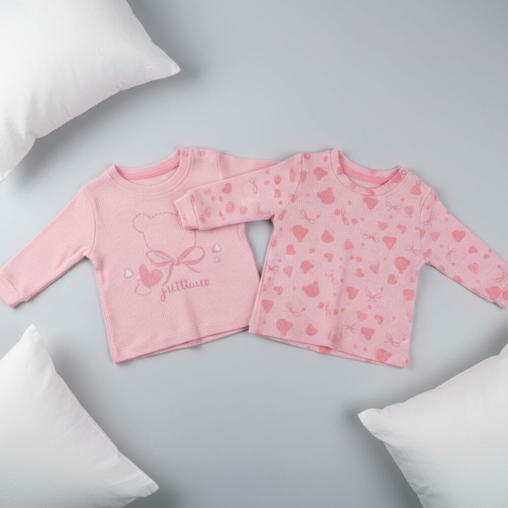 Baby Langarmshirt 2er-Set