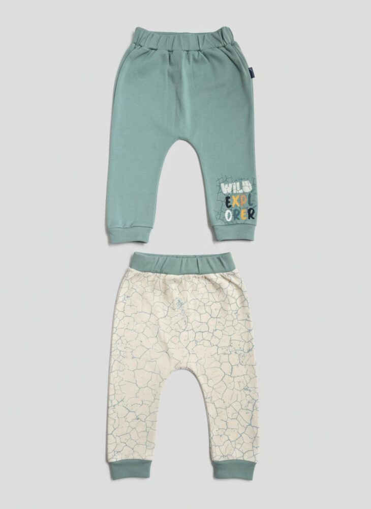 2er-Set Babyhosen – „Wild Explorer“