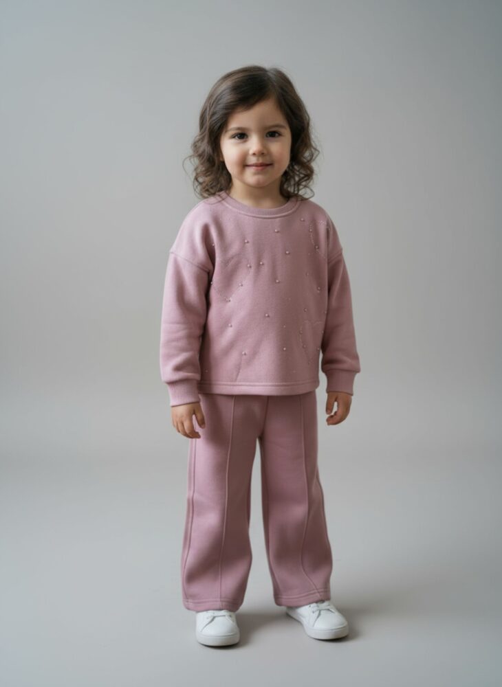 „Herzchenzauber“ Fleece-Anzug