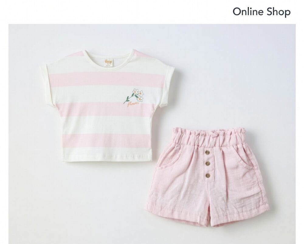 Mädchen Sommer-Set „Flower“